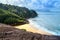 View on the beach in Bako National Park