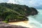 View on the beach in Bako National Park