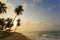 View of beach in Cape Cost, Ghana