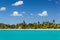 View of the Beach from a Catamaran in Carlisle Bay Barbados