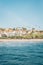 View of the beach from the pier in San Clemente, Orange County, California