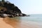 View of the beachscape in Goa