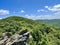 The view from Bearfence rock scramble trail viewpoint