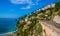 View of beautiful Amalfi Coast