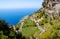 View of beautiful Amalfi Coast