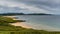 View of the beautiful Ballymastocker Beach on the western shroes of Lough Swilly in Ireland