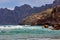 View of beautiful beach and sea bay in Cala San Vicente, Mallorca