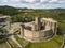 view of the beautiful castle Javier in Navarre, Spain