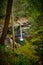 View of beautiful Flat Lick Falls near Gray Hawk, Kentucky