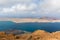 View on beautiful island Graciosa near Lanzarote,