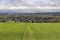 View of the beautiful landscape of the Harz Mountains