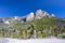 View of beautiful landscape scenery form Mount Charleston Nevada