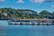 View of beautiful Paleokastritsa Harbour on Corfu Island, Greece