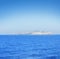 View of beautiful and peaceful Mediterranean sea with islands