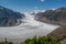 View of beautiful Salmon Glacier, British Columbia