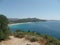 View of the beautiful Sardinian coastline