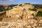 View of beautiful village Ragusa in Sicily