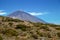 View of beautiful volcano Teide in summer