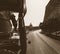 View from Behind the Driver of Horse Carriage in Sepia