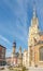 View at the belfry of church of Our Lady in Sint Truiden - Belgium