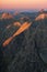 View of Belianske Tatras from Hincova veza peak during autumn in High Tatras mountains