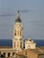 View of the bell tower of the Sanctuary of the Holy House of Loreto