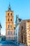 View at the Bell tower of Santa Maria del Astorga Cathedral in Astorga - Spain