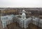 View from the bell tower of Smolny (Resurrection) Cathedral in St. Petersburg