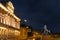 View of the Beloselsky â€“ Belozersky Palace and a fragment of the Anichkov bridge `the taming of the horse`. Saint Petersburg .