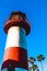 View From Below of Iconic Oceanside Harbor Faux Lighthouse