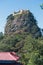 View from below of Popa Mountain, Myanmar