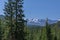 View of Belukha Mountain. Russia. Snow mountains of Altai. Belukha the highest peak of Siberia