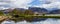 View of the Ben Nevis Range at Fort William in the Highlands of Scotland