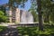 A view of Berger Fountain in Loring Park.