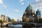 View of the Berlin Cathedral and Friedrichs Bridge