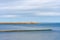 View of Berwick Lighthouse and pier