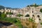 View of Besalu village Catalonia, Spain