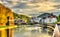 View of Besancon over the Doubs River