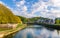 View of Besancon over the Doubs River