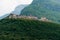 View of Beseno Castle and northern vineyards, touristic place in Europe