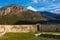 View from Beseno Castle in Trentino, Italy