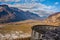 View from Beseno Castle in Trentino, Italy