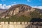 View from Beseno Castle in Trentino, Italy