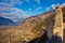 View from Beseno Castle in Trentino, Italy