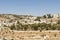 View of Bethlehem and olive mountain- the birthplace of Jesus Christ