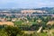 View of Bevagna, a medieval town in Umbria, Italy