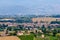 View of Bevagna, a medieval town in Umbria, Italy