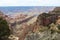 View Beyond Wotans Throne from Cape Royal Trail Grand Canyon