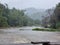 View of Bhavani River in rainy season,Attappady,Palakkad, Kerala, India.