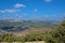View from the biblical Mount Tabor to the valley, villages and mountains.